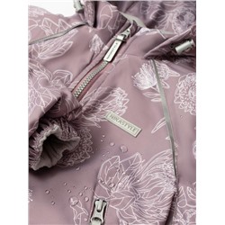 Комплект утеплённый для девочки NIKASTYLE 7м2025 Какао шоколад