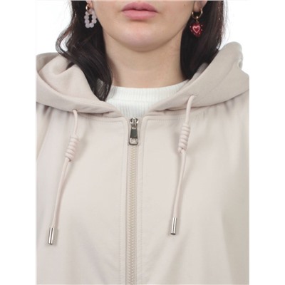 H24-283 LT. BEIGE Куртка демисезонная женская (100 гр. синтепон)