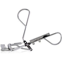 KAIZER Зажим для ресниц с запасным блоком, металл, серебро (3635)