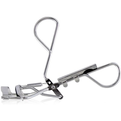 KAIZER Зажим для ресниц с запасным блоком, металл, серебро (3635)