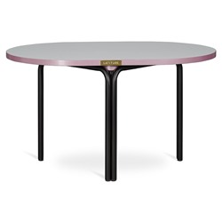 Столик кофейный Ror, 75х50 см, черный/серый/розовый