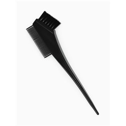 Расчёска - кисть для окрашивания, 20.5(±1) × 7 см, чёрная