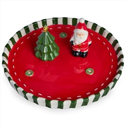 БЛЮДО СЕРВИРОВОЧНОЕ КОЛЛЕКЦИЯ "CHRISTMAS GIFT" 25*25*8,5 СМ