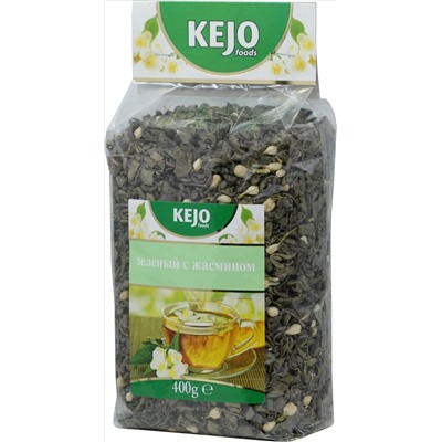 KejoFoods. Зеленый с жасмином 400 гр. мягкая упаковка