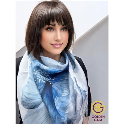 Платок с кистями цветочный принт 3D  Арт: С2512/04