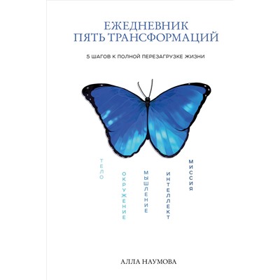 Уценка. Алла Наумова. Ежедневник пять трансформаций. 5 шагов к полной перезагрузке жизни