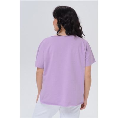 Джемпер женский 25-587L3-WB сиреневый