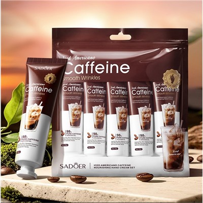 Набор кремов для рук "Ледяной Американо" Sadoer, 5 шт. по 30 гр.