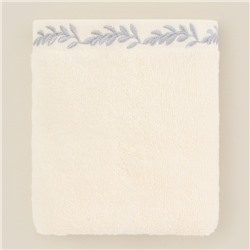 Полотенце махровое SL HOME: Floral "Айвори" 30х60 см, 100% хлопок, 550 г/м2