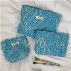 Capacious cosmetic bag, handheld organizer bag to go out, travel bag, liner, for import
