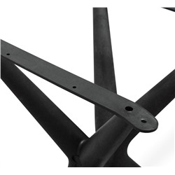 Стол SHT-TU30-2/TT41 120/80 МДФ бочкообразная
                        черный / кроскат