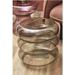 Столик приставной Vivlend, Ø38 см, серо-зеленый