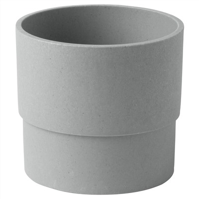 NYPON, Übertopf, drinnen/draußen grau,, 9 cm