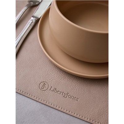 Салфетка сервировочная Pool, 30х45 см, коричневая/бежевая