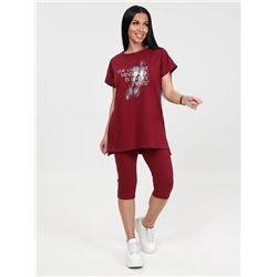 Костюм Эпюр бордовый ИвК