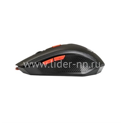 Мышь проводная NAKATOMI игровая Gaming MOG-08U 6 кнопок (черная)