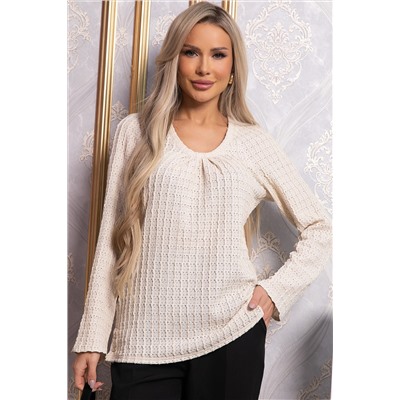 Блуза Маллуя (бежевая) Б14847-4М
