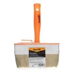 Кисть-ракля, 40х140 мм, натуральная щетина, пластмассовый корпус, пластмассовая ручка Sparta