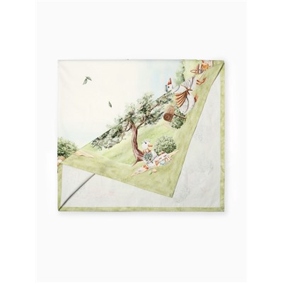 Скатерть Этель Family picnic, 150×110 см +/-3 см с ВГМО, 100% хлопок, саржа 190 г/м²