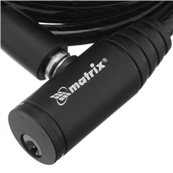 Замок тросовый универсальный, 8 х 1200 мм Matrix