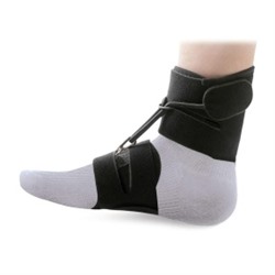 AS-SB Бандаж для фиксации голеностопного сустава Ttoman р.L (черный)