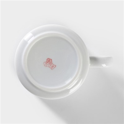 Набор посуды детский Добрушский завод «Лесовичок», 3 предмета: кружка, миска, тарелка, фарфор, белый, рисунок МИКС