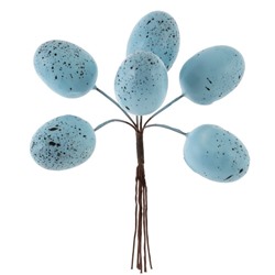 GAEM Набор из 6-ти изделий декоративных "Яйца пасхальные", L17 W3,5 H18/10 см