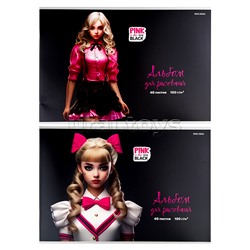 Альбом для рисования 40л. "PINK&BLACK"