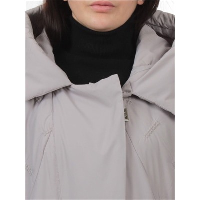 903 GRAY BEIGE Куртка демисезонная женская (100 гр. синтепон)