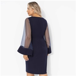 Платье-футляр силуэтное, Время роскоши