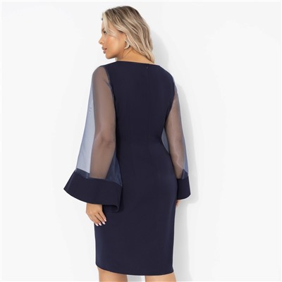 Платье-футляр силуэтное, Время роскоши