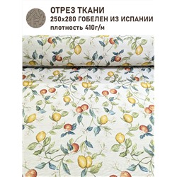 Апельсины и лимоны Ткань 280 см Отрез 2,5 м 2517881 New