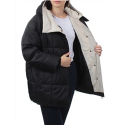 3071 BLACK Куртка зимняя облегченная (150 гр. холлоффайбер)