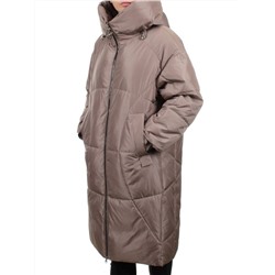 118 LILAC/BEIGE Пальто зимнее женское (холлофайбер 200 гр.)