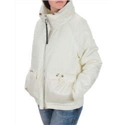EAC918 WHITE Куртка демисезонная женская (100 гр. синтепон)