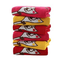 Gauze cartoon children's sweat towel for beloved, wholesale