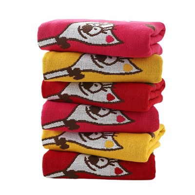 Gauze cartoon children's sweat towel for beloved, wholesale