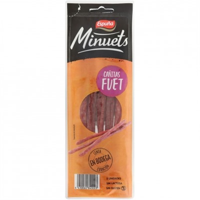 Fuet extra D'olot en cañitas Espuña 50 g