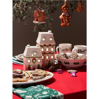 Блюдо сервировочное Nordic winter из коллекции New Year Essential, 34,6х24 см