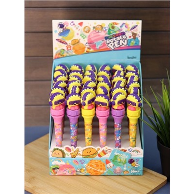 Ручка с поворотным механизмом "Rock 'n' Roll Eyeglasses", mix, шоу-бокс 36 шт.