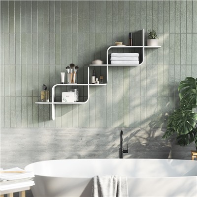 Полка настенная Montage, белая