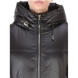 GWD21530P BLACK Пальто зимнее женское PURELIFE (200 гр .холлофайбер)