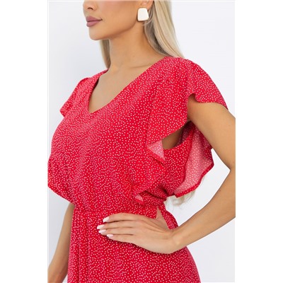 Платье Айлана (красное) П13931-35М