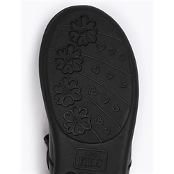 Kids’ Leather Flashing Light School Shoes (8 Small -1 Large)