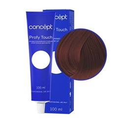 Профессиональный крем-краситель для волос, рубиновый, Concept Profy Touch 6.5, 100 мл