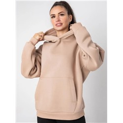 Толстовка с капюшоном OVER SIZE (начес)