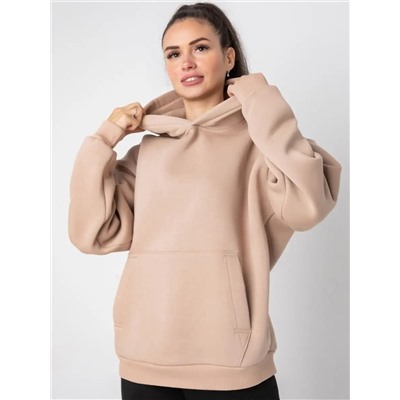 Толстовка с капюшоном OVER SIZE (начес)