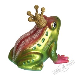 Лягушка "Королевский пруд" (стекло) 7,5х5х7,5 см