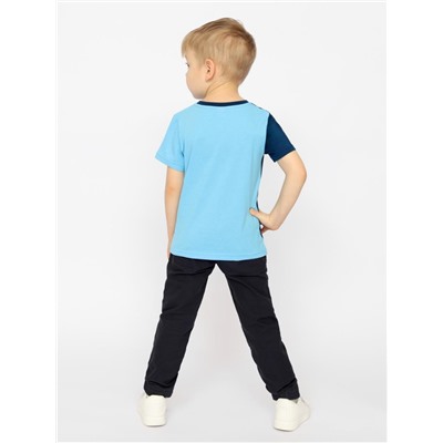 Футболка для мальчика Cherubino CWKB 63173-43-326 Голубой