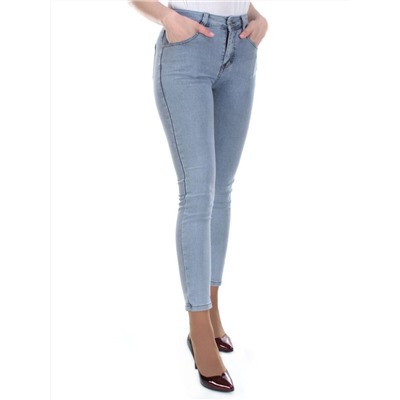 8029 BLUE Джинсы женские ADORNSKY (65% хлопок, 35% полиэстер)